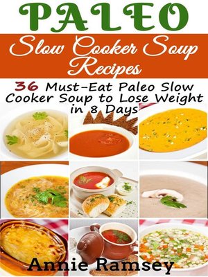 cover image of Paleo Slow Cooker Soup Recipes